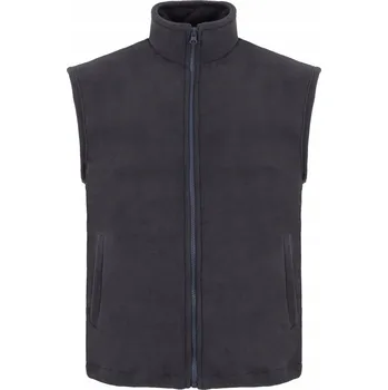 Pánská vesta Fleece vesta KAMIZELKA GRAFIT S JHK 360G