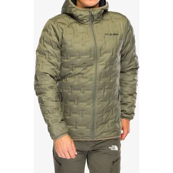 Pánská bunda Columbia Sportswear Delta Ridge II Down Hooded Jacket Stone Green