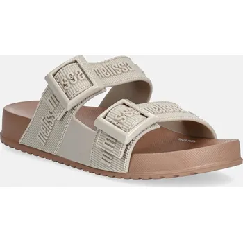 Dámské pantofle Dětské pantofle Melissa COZY SLIDE M LOVER INF M.37576 béžová 80X, EUR 32
