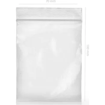 Sáček na potraviny Qnubu Zip sáček 70x100 mm (balení 1000 ks)