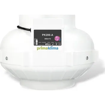 Ventilace PrimaKlima Prima Klima PK200-A 200 mm - 800 m3/h, jednorychlostní ventilátor