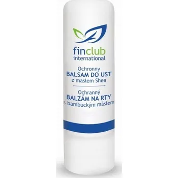 Péče o rty Finclub balzám na rty s bambuckým máslem a SPF 25