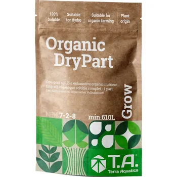 Hnojivo Terra Aquatica Organic DryPart Grow 800 g, vegan hnojivo na růst