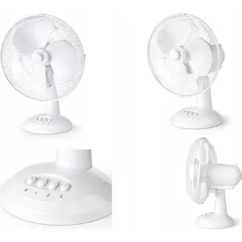 Domácí ventilátor Stolní ventilátor SilverCrest STV 30 A1, bílý
