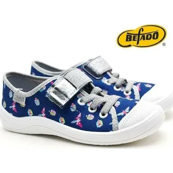 Dívčí tenisky Befado dětské, dívčí tenisky Tim 251Y177 - Velikost 36