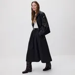 Reserved - Midi sukně s páskem - černý - 125GL-99X - 125GL-99X-XS