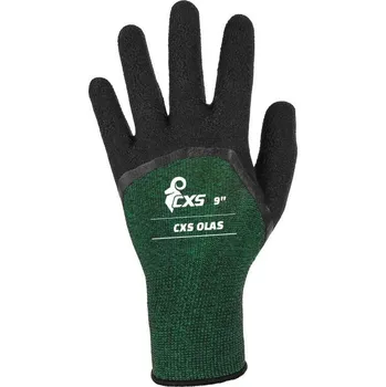 Pracovní rukavice CXS Rukavice OLAS, máčené v latexu, vel. 08-09