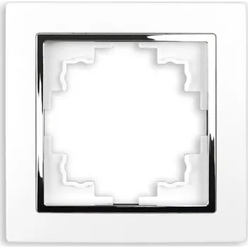 vypínač Elhard Rámeček Vera Elegant jednoduchý, bílý