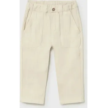 Dětské bavlněné kalhotky Mayoral 1521.3C.Baby.PPY2 béžová 12X, vel. 92