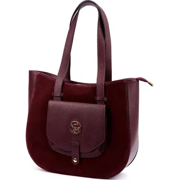 Kabelka Dámská kabelka Gregorio 1729 bordó + doprava zdarma