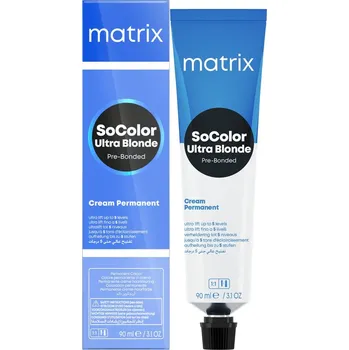 Barva na vlasy Matrix SoColor Ultra Blonde permanentní barva na vlasy UL-A+ 90ml