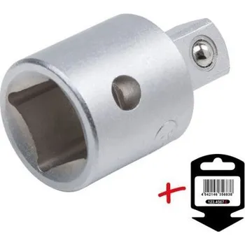 KS Tools Zvětšovací adaptér 1/2", 1/2"F x 3/4"M Věšák 911.1234-E