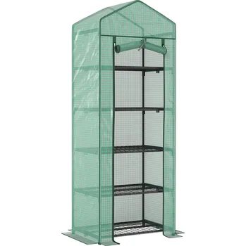 Fóliovník Mini fóliovník 69 x 49 x 193 cm | zelený