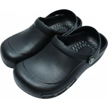 Dámské pantofle Dámské gumové nazouváky plné černé Pakie LS8860B (Gumové nazouváky nezateplené plné)