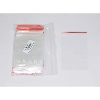 Sáček na potraviny Sáček PE 8x12cm rychlozavírací