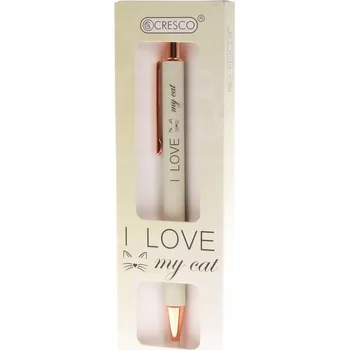 Propiska automatická modrá Cresco