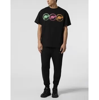 Pánské tričko Plein Sport T-Shirt 29100 Černá Regular Fit L