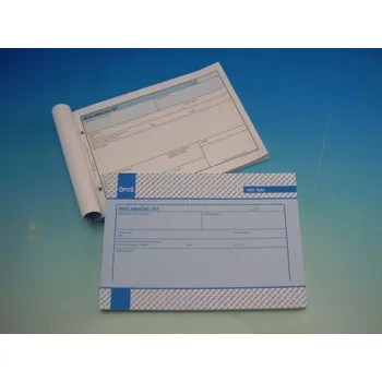 List reklamační A5/100 l. /OP1284/