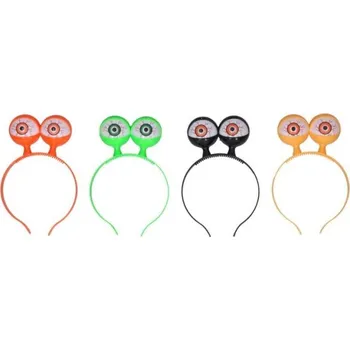 Čelenka Čelenka s ozdobou svítící oči 12x19 cm W039096