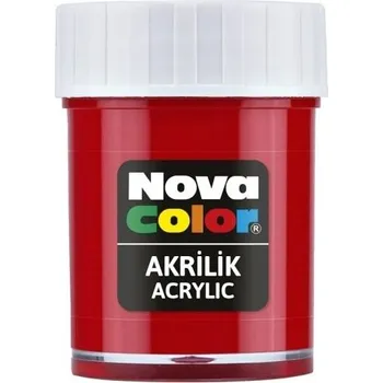 Výtvarná barva Barva akrylová 30ml červená NC-170