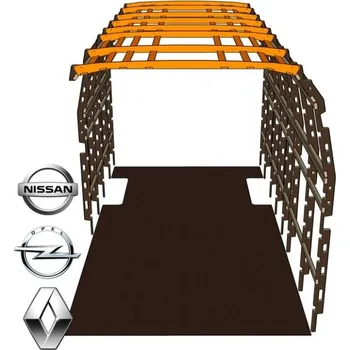 Příslušenství ke karavanu Stropní žebra MAR-VAN pro Renault Master / Nissan NV400 / Opel Movano 2010 - 2024 varianta L2