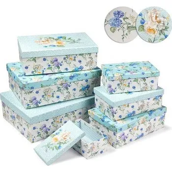 ARGUS Sada 7 ks dárkových krabic květinových 21005195