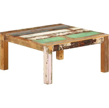 Konferenční stolek Konferenční stolek 80 x 80 x 40 cm masivní recyklované dřevo - 8720286675809