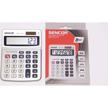 Kancelářská technika Kalkulačka SENCOR SEC 377/8