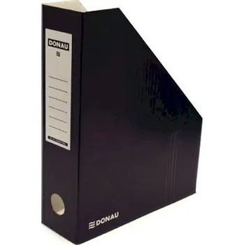 Archivační box Archivní krabice Donau, seříznutá, 7,5 cm, tm. modrá [A]