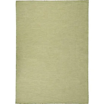 Koberec Venkovní hladce tkaný koberec 160x230 cm zelená - 8720286874912