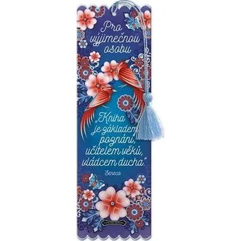 Záložka ARGUS Záložka do knihy s citátem 45-616c