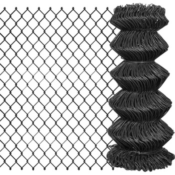 Plot Drátěné pletivo ocel 25 x 0,8 m šedé - 8718475520481