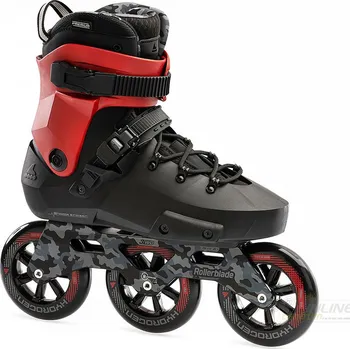 Kolečkové brusle Kolečkové brusle Rollerblade Twister 110 Velikost: MP 270-5 black/red