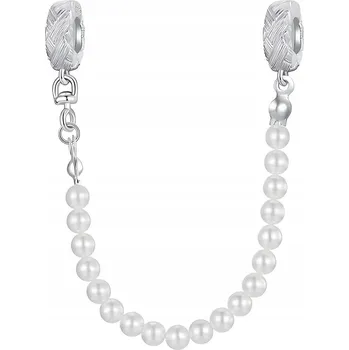 Řetízek ŘETÍZEK NA CHARMS STŘÍBRO 925 pro Náramky Modulární perly