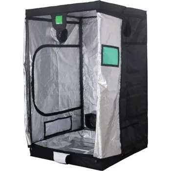 Pěstební box BudBox Silver XL 120x120x200 cm, stříbrná fólie