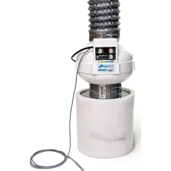 Příslušenství pro digestoř Kompletní set ventilace Prima Klima PKVS PK125-EC-TC, 125 mm - 680 m3/h