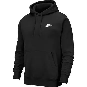 Pánská mikina Pánská mikina přes hlavu Nike SPORTSWEAR CLUB FLEECE černá BV2654-010 - 3XL | UK 9,5 | US 12