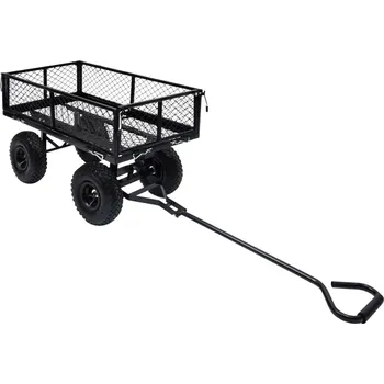 Zahradní vozík Zahradní ruční vozík černý 250 kg - 8720286144756