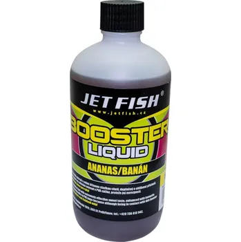 Návnadové aroma Jet Fish Booster Liquid 500ml Příchuť: Halibut Krill, Objem: 500ml