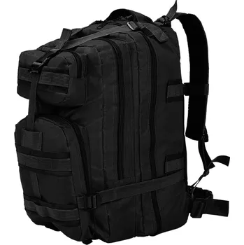 turistický batoh Batoh v army stylu 50 l černý - 8718475582908
