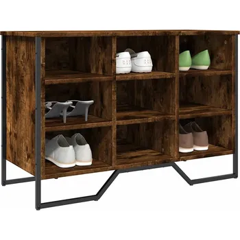 Botník Botník kouřový dub 90 x 38 x 61,5 cm kompozitní dřevo - 8721102812149