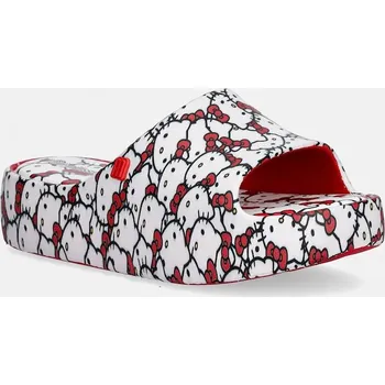 Dámská móda Dětské pantofle Melissa FREE PLATFORM SLIDE + M.37875 bílá 00X, EUR 31