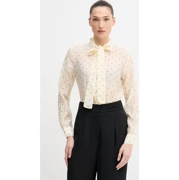 Pánská košile Košile United Colors of Benetton 5UZHDQ0DI béžová 01X, vel. XS