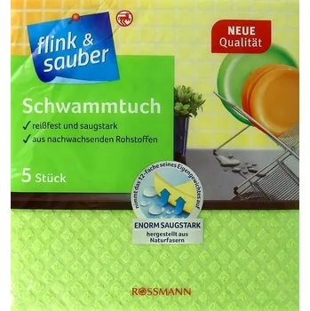 Utěrka Celulózové Utěrka Flink & Sauber v balení po 5 ks