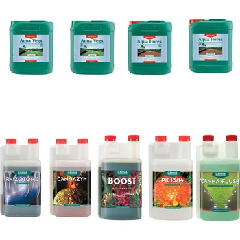 Canna Aqua Pack Medium 25 l, sada hnojiv