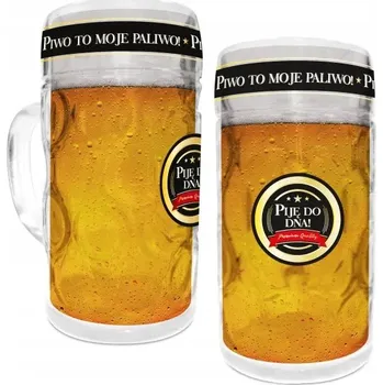 Sklenice Pivní Sklenice 1L XXL Život začíná po 30!