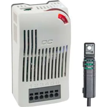 Termostat DCF 010, 15 A, 40-90 % RH; 20-56 V DC - Elektronický termo-hygrostat