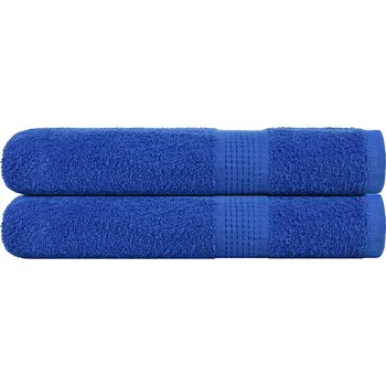 Utěrka Ručníky 2 ks modrá 100x200 cm 360 g/m² 100% bavlna - 8721012143630