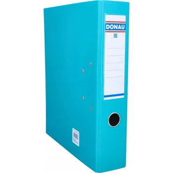 Segregátor DONAU Master, PP, A4/75 mm, tyrkysový