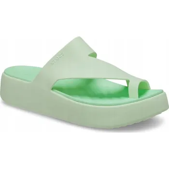 Dámské pantofle Crocs Pohodlné Lehké Dámské Boty Nazouváky Getaway Platform Toe Loop 41-42